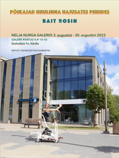 PRESSITEKST: Näituse „Põikajad Hiiulinna hajusates piirides“ avamine toimub Nelja Nurga galeriis neljapäeval 3. augustil kell 17.00.